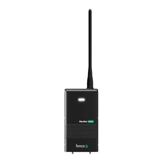 Fencee MX10 Electric Fence Monitor Manuals