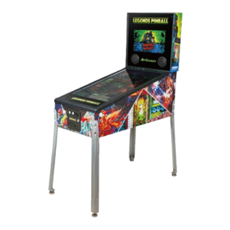 AtGames LEGENDS PINBALL Instruction Manual