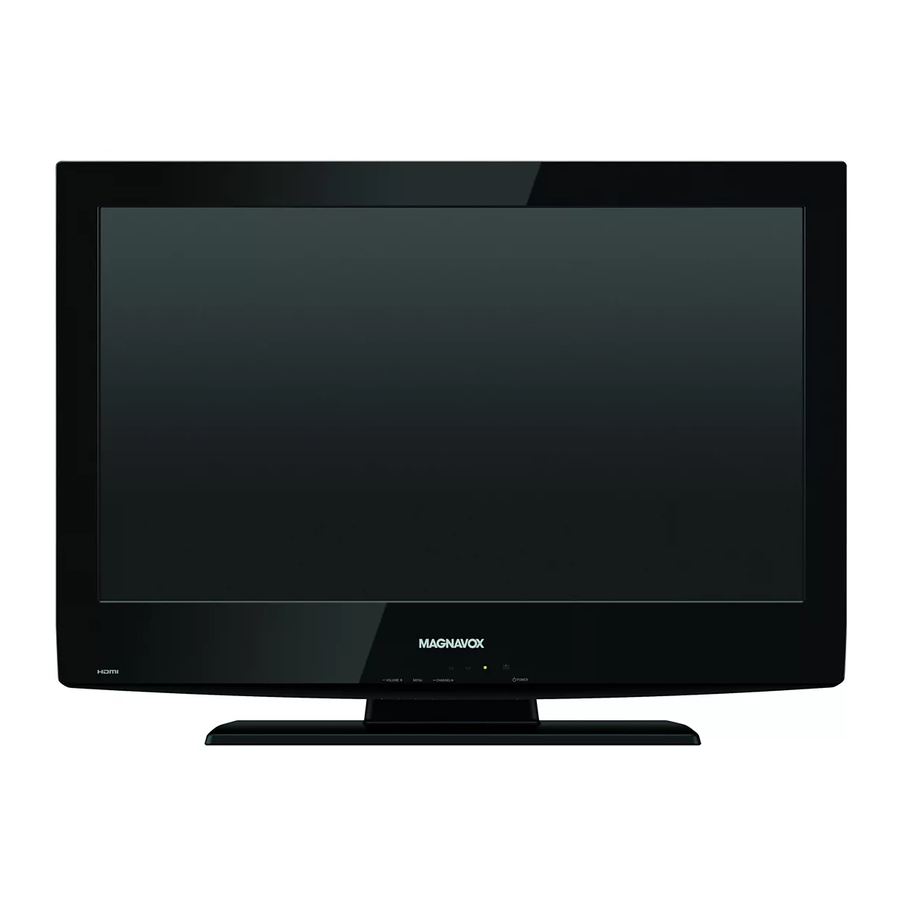 Magnavox 26MF301B Owner's Manual