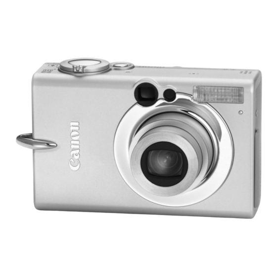 Canon Digital IXUS 500 Quick Start Manual