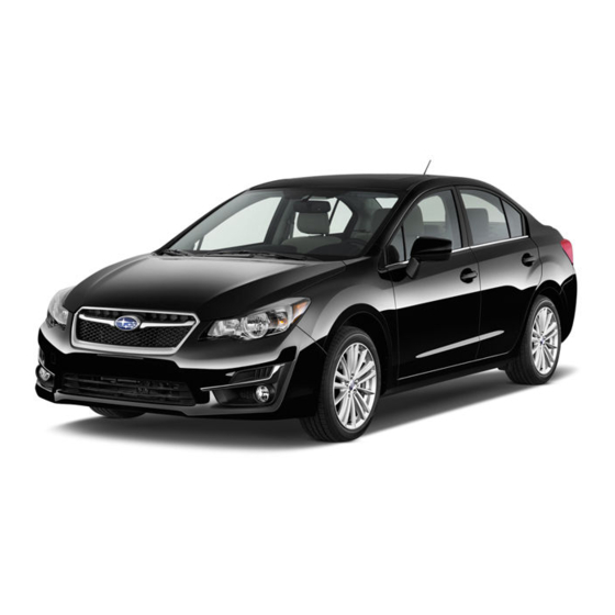 Subaru IMPREZA Manual