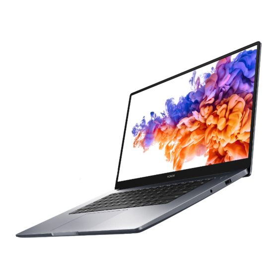 honor MagicBook 14 2021 Quick Start Manual