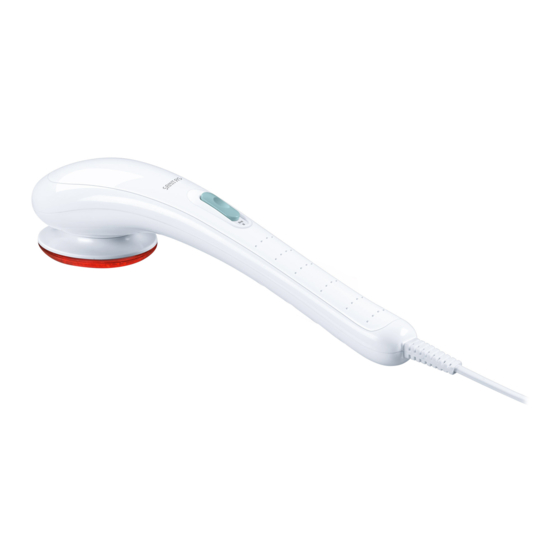 User Manuals: Sanitas SMG 16 Infrared Massager