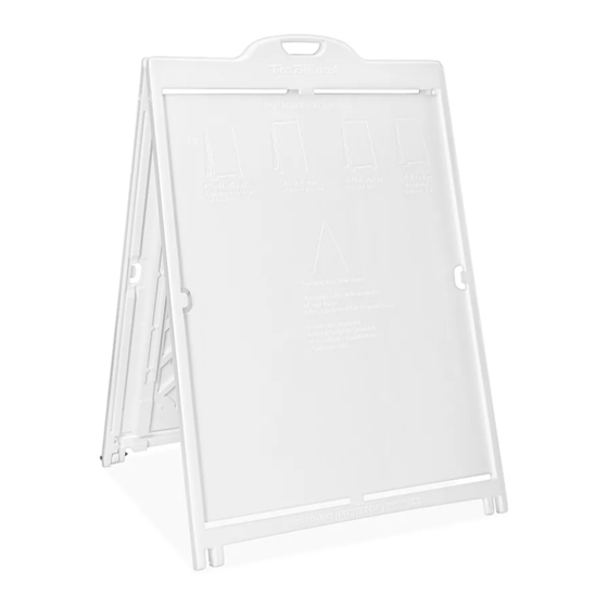 U-Line BILLBOARD H-8725 Manual
