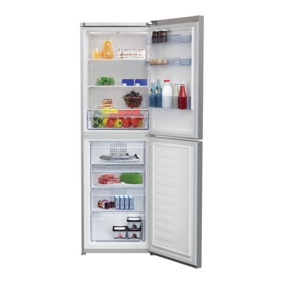 Beko RCHE390K30XPN Built-in Refrigerator Manuals