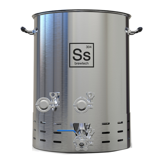 Ss Brewtech BREWMASTER Quick Reference Manual