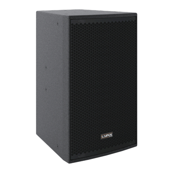 Lynx KR Series Two-Way Loudspeakers Manuals