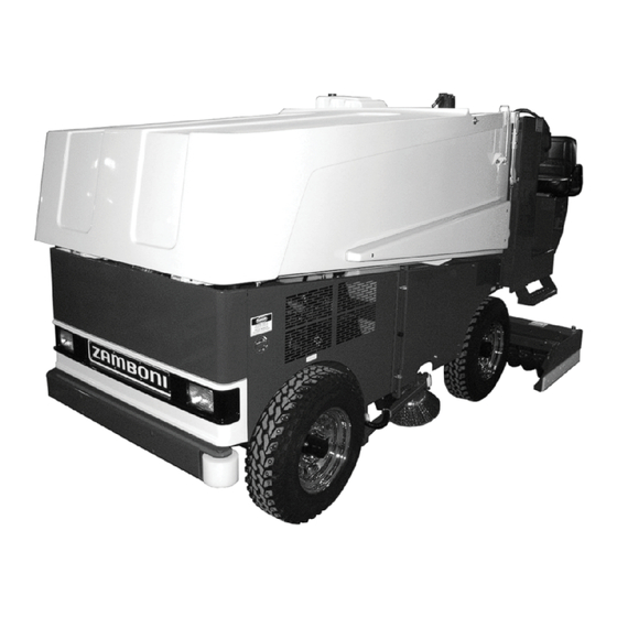 Zamboni 525 Service Manual