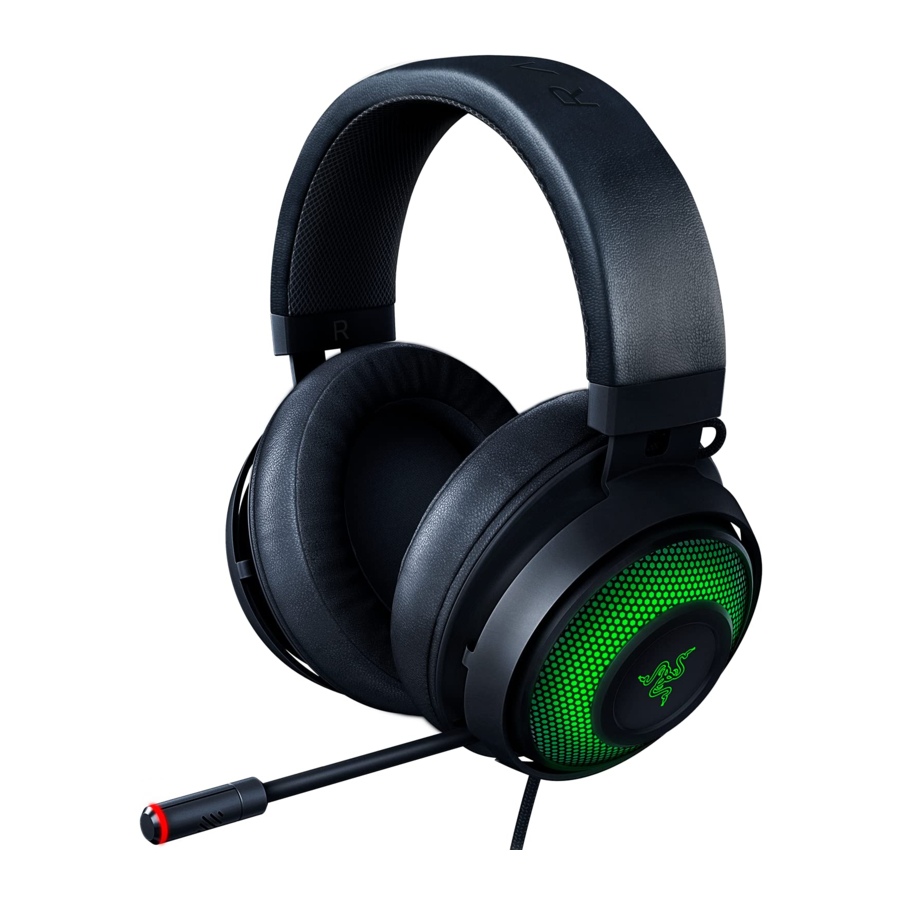 RAZER KRAKEN ULTIMATE (RZ04-03180100-R3U1) Manual
