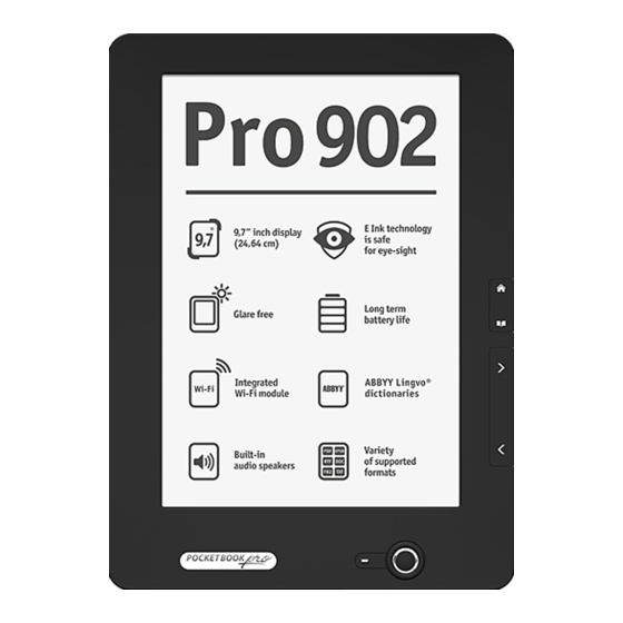Obreey Pro 902 Manuals