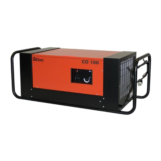 Ebac CD100 Owner's Manual