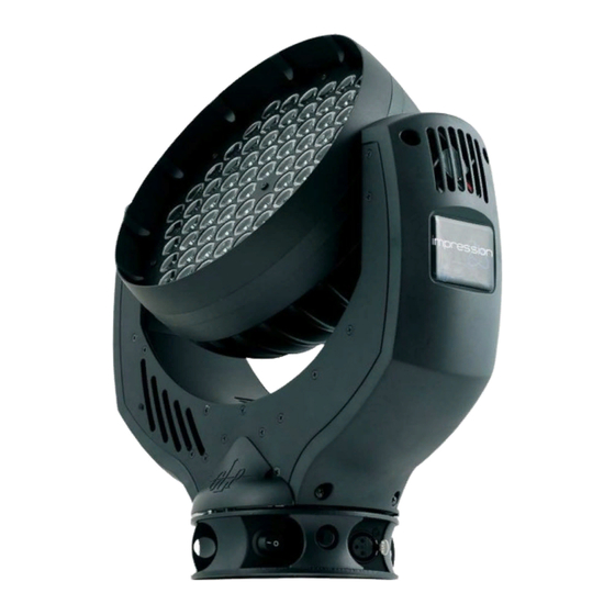 User Manuals: GLP impression R-G-B LED Stage Lighting