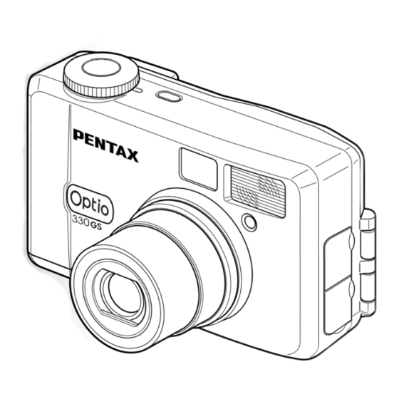Pentax Optio 330 GS Operating Manual