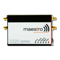Lantronix Maestro E224 User Manual