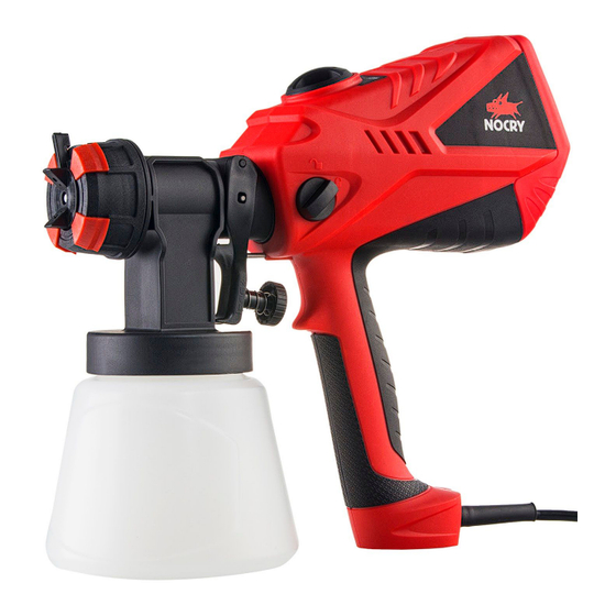 NOCRY NPS-100 DINS Paint Sprayer Instruction Manual