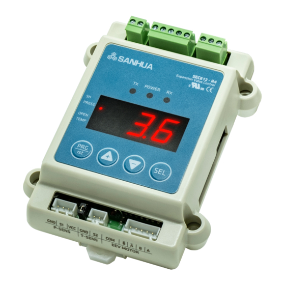 Sanhua EEV SEC61 SERIES Quick Start Manual