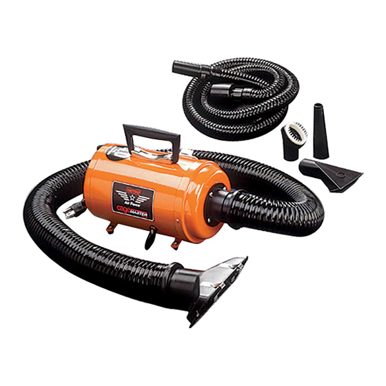 METROVAC Metro Air Force CageMaster Plus Quick Start Manual