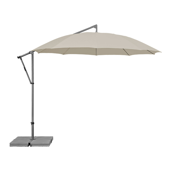 Glatz Suncomfort Pendolino Parasol Manuals