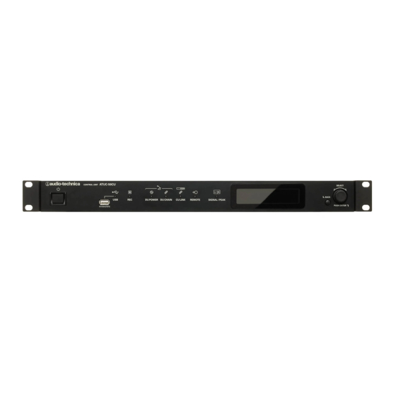 Audio Technica ATUC-M43H/58H Instruction Manual