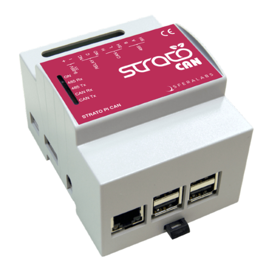 Sferalabs Strato Pi CAN SPBC12X User Manual