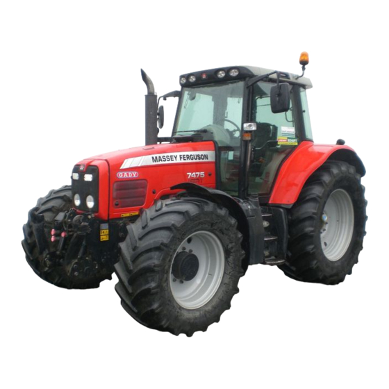 AGCO MASSEY FERGUSON 7465 SERIES MANUAL Pdf Download | ManualsLib