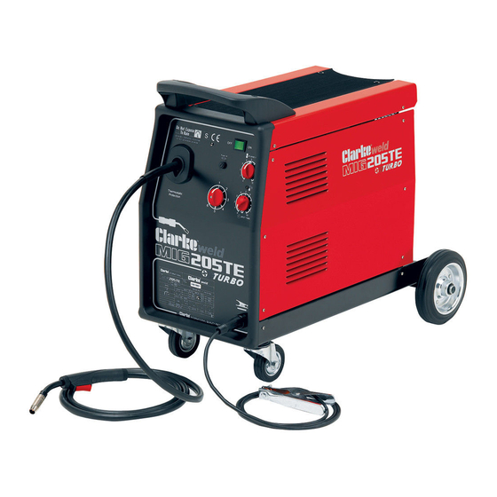 Clarke 230TE Operating & Maintenance Manual