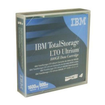 IBM LTO Ultrium 4 Installation And User Manual