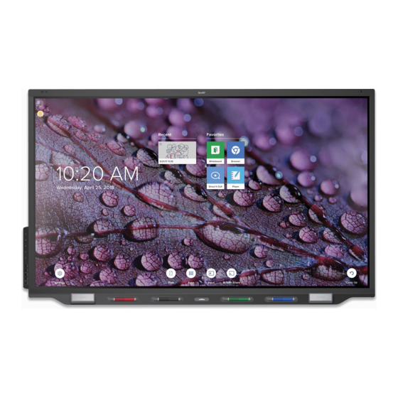 SMART  Board 7000R Series Installation And Maintenance Manual