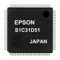 Epson S5U1C31D51T2 Manual