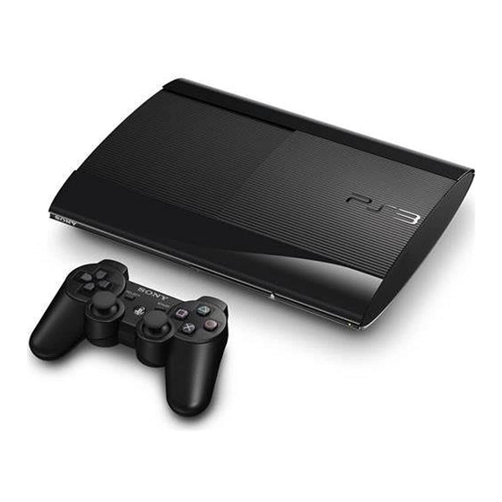 Sony PS3 CECH-4006 Quick Start Manual