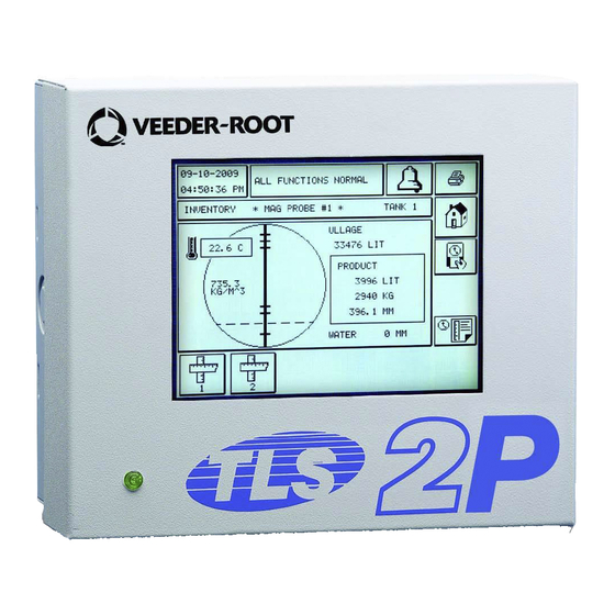 Veeder-Root TLS2P Setup And Operation Manual