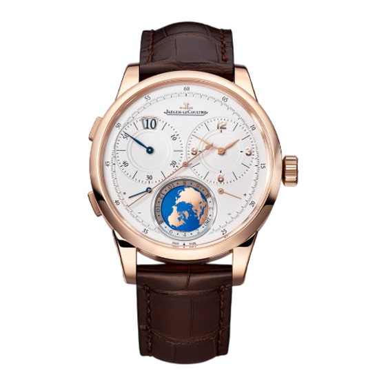 Jaeger-leCoultre DUOMETRE Q6062420 Manuals