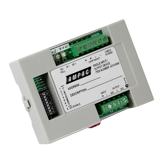 Ampac 4210-0050 Installation Manual