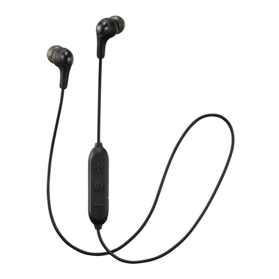 JVC HA-FX9BT Quick Manual