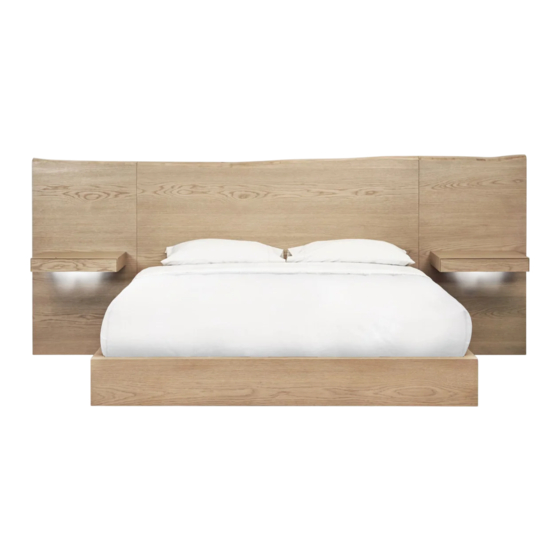 Modus Furniture ONE COLLECT KING BED Assembly Instructions