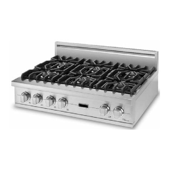 Viking VGRT536 Installation Manual