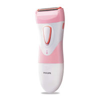 Philips Ladyshave HP6306 User Manual