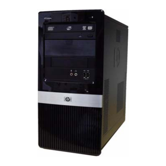 HP Pro 3010 - Microtower PC Illustrated Parts & Service Map