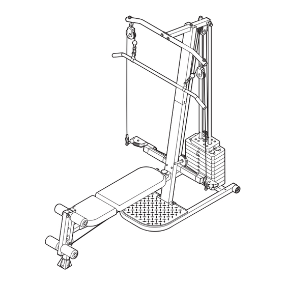 Weider Flex 8960 Manuel De L'utilisateur