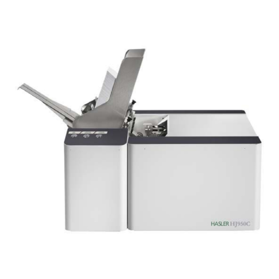 Hasler HJ950C Operating Manual