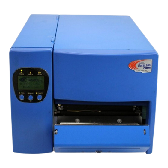 DuraLabel 7000 Quick Start Manual