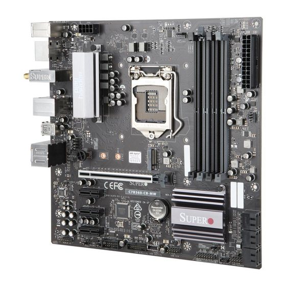 Supermicro C7B360-CB-M Quick Reference Manual