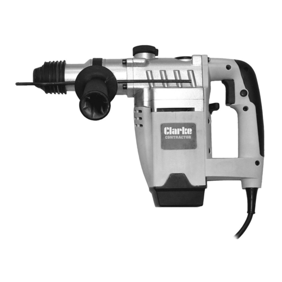 Clarke CONTRACTOR CRD1250 Operation & Maintenance Instructions Manual