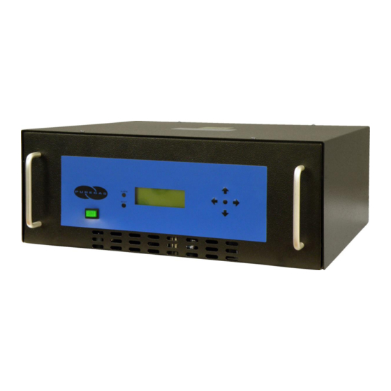 User Manuals: Puregas P200W Series Dehydrator