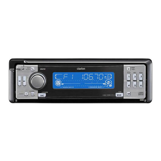 Clarion DB255 Owner's Manual