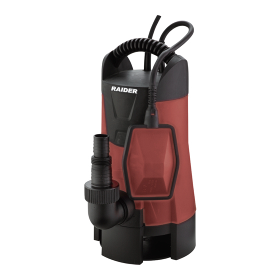 Raider RD-WP40 User Manual