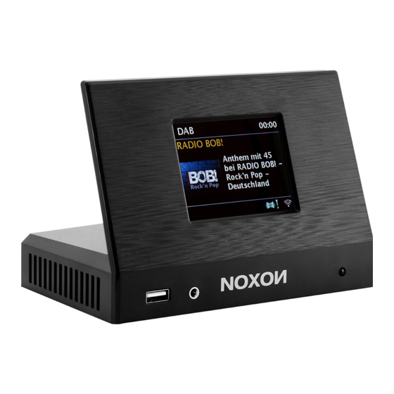 Noxon A110+ Quick Start Manual