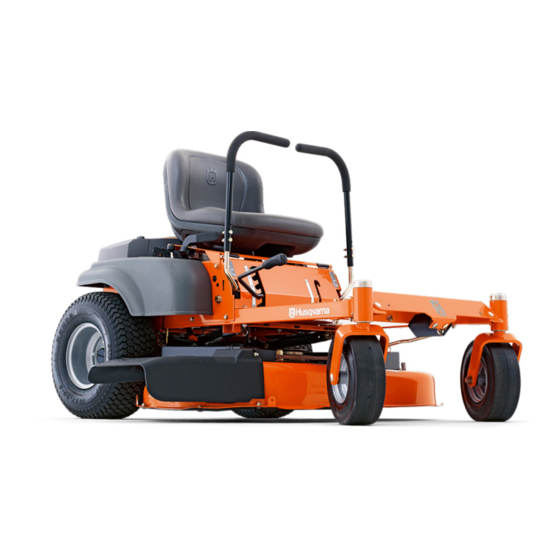 Husqvarna RZ19 Operator's Manual