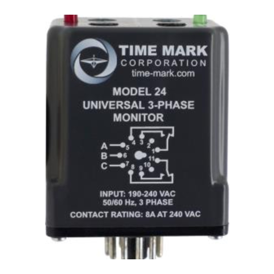 TIME MARK 24 Quick Start Manual