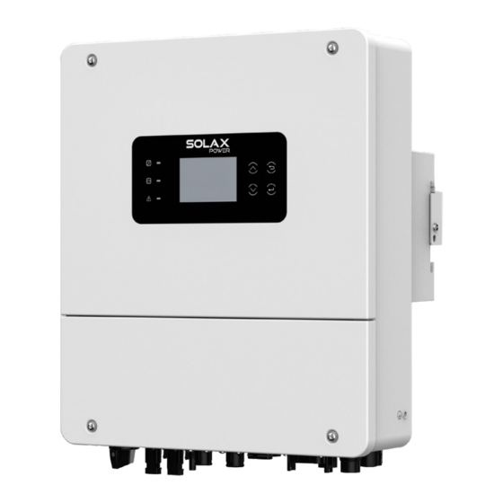 SolaX Power X1-HYB-LV-EU Installation Manual